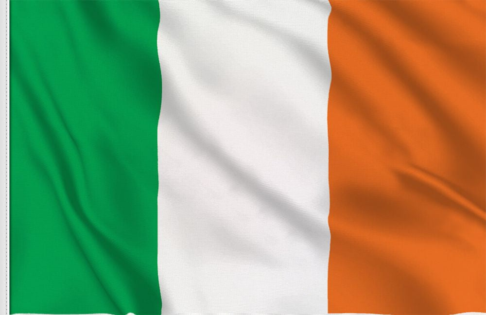 2 x Éire/Republic of Ireland Flag Stickers Car Vinyl Decals