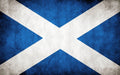 2 x Saltire Flag Stickers Car Vinyl Decals St Andrews cross  LAMINATED